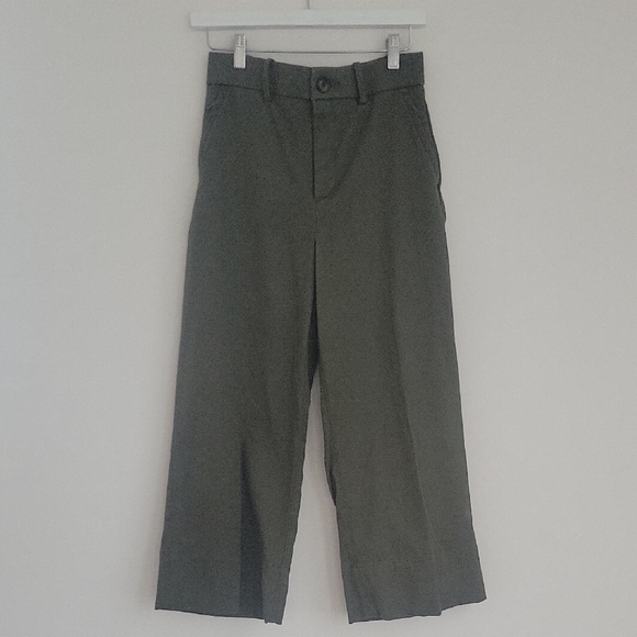 SPANX Pants - SPANX Olive Green Waistband Detail Trousers